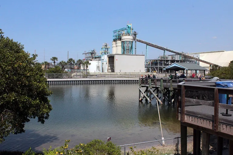 Manatee Viewing Center, Apollo Beach, Florida, on 21 March 2024