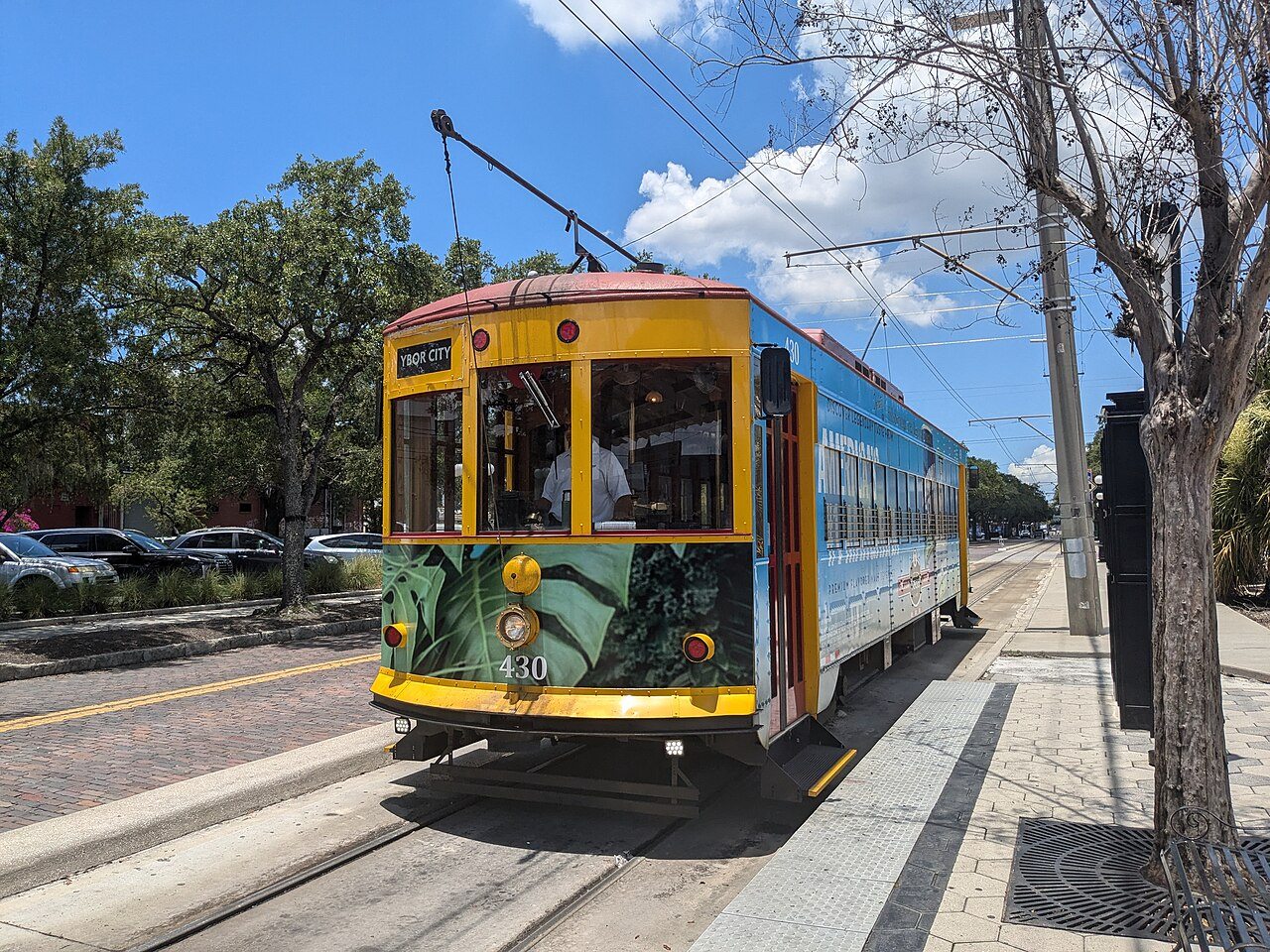 TECO Line Streetcar — TECO Line Streetcar No. 430, Ybor City, Florida
